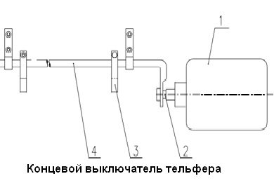 Концевой выключатель тельфера